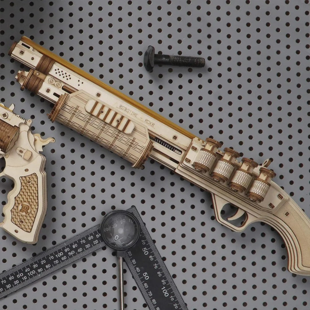 Robotime ROKR 터미네이터 M870 Justice Guard Gun LQ501