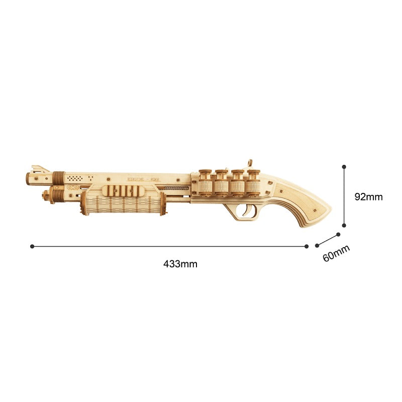 Robotime ROKR 터미네이터 M870 Justice Guard Gun LQ501