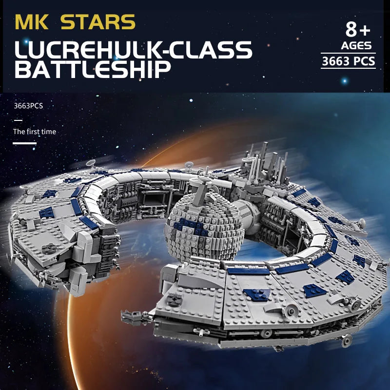 Mould King Building Blocks Star plan MOC Eclipse-Class