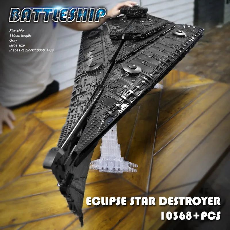 Mould King Building Blocks Star plan MOC Eclipse-Class