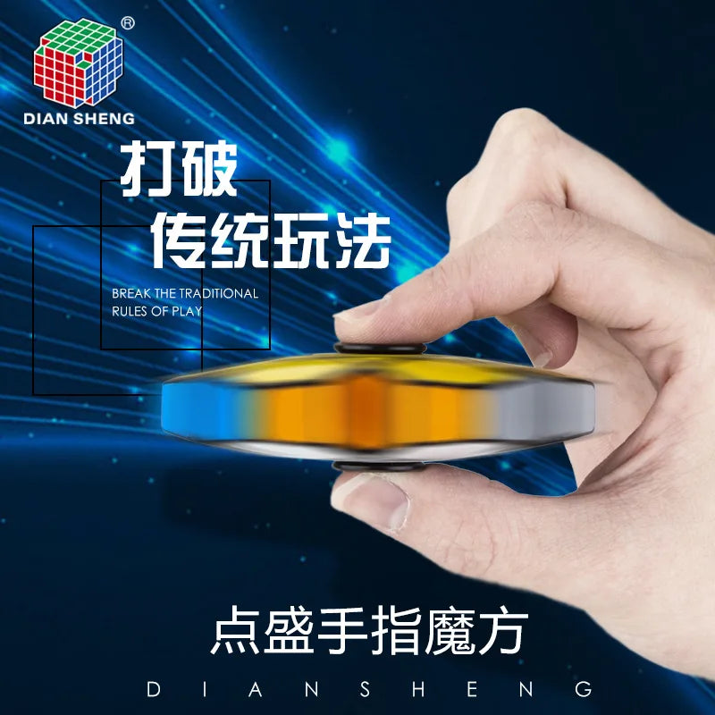 DIAN SHENG 2021 새로운 1*3*3 손가락 손 회 전자 손가락 끝 매직 큐브 Speedcube 퍼즐 자이로 교육 완구 어린이를위한