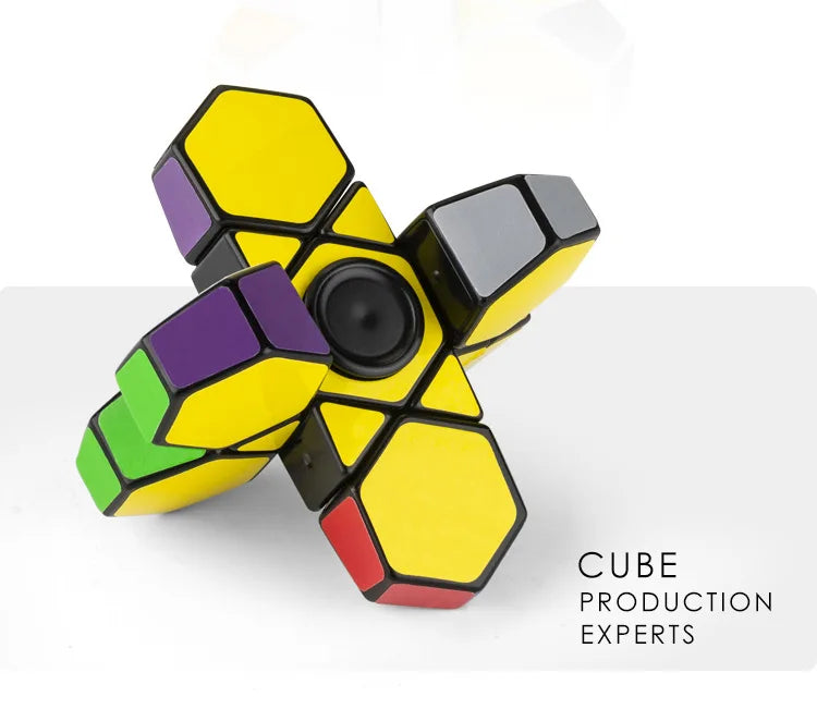 DIAN SHENG 2021 새로운 1*3*3 손가락 손 회 전자 손가락 끝 매직 큐브 Speedcube 퍼즐 자이로 교육 완구 어린이를위한