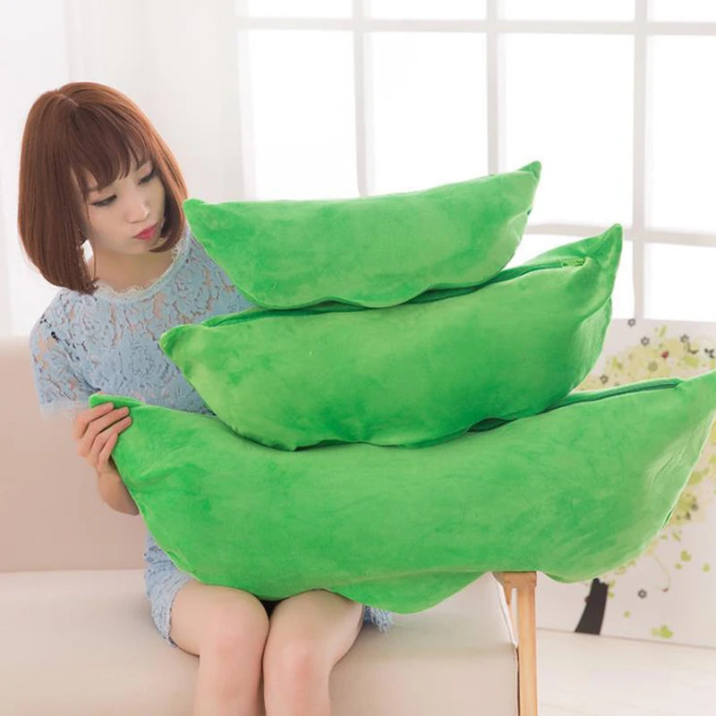 25CM 귀여운 어린이 아기 플러시 완두콩