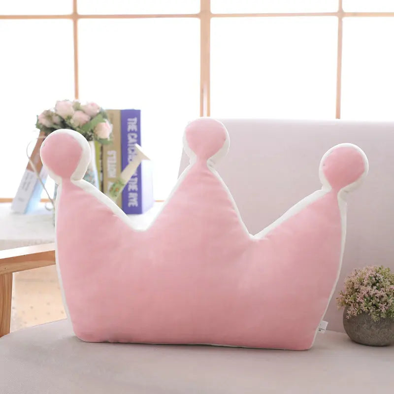 Soft Princess Crown Pillow