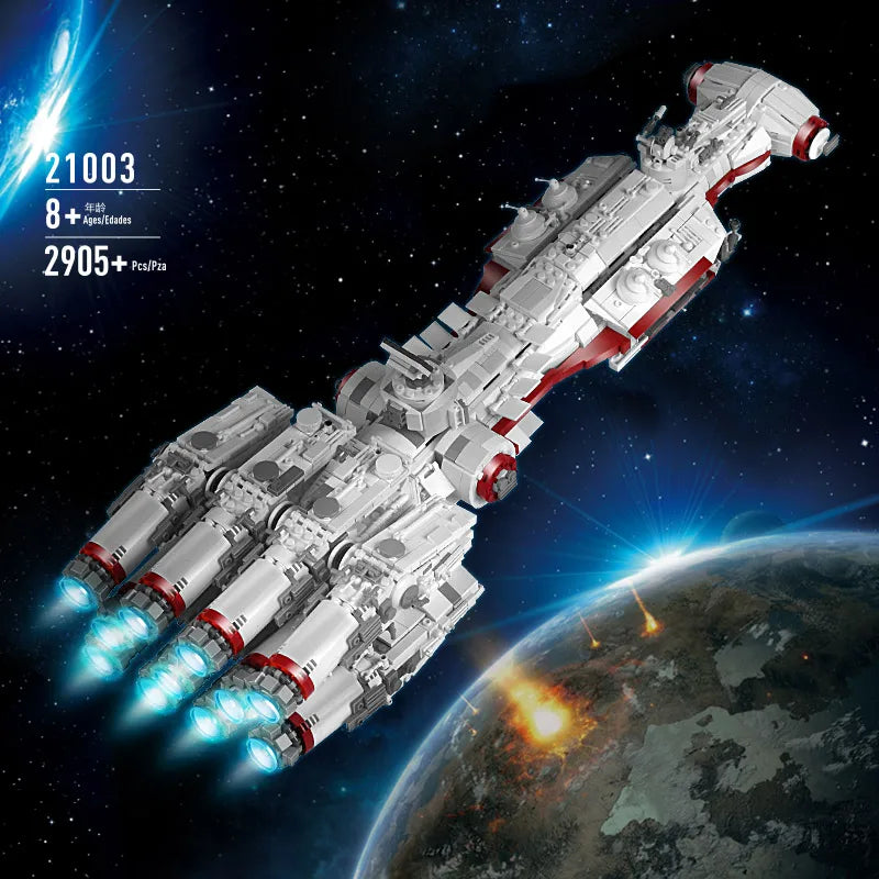 Mould King Building Blocks Star plan MOC Eclipse-Class