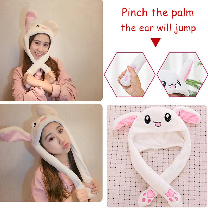 춤추는 토끼 귀 모자