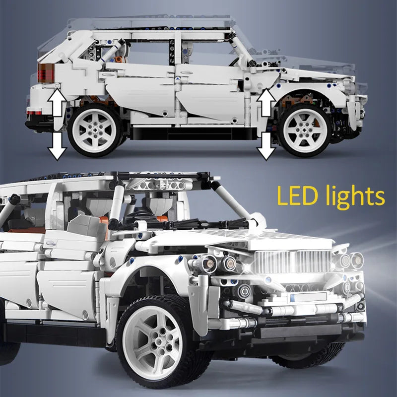 Cada 2208PCS シティ リモートコントロール SUV オフロード車