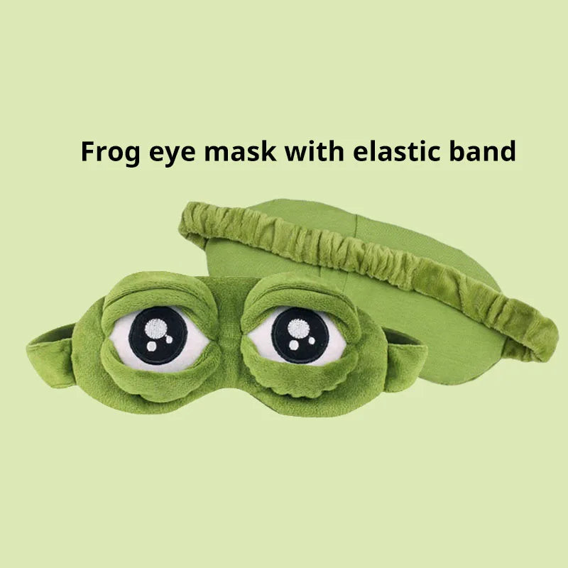 3D Frog Sleep Mask