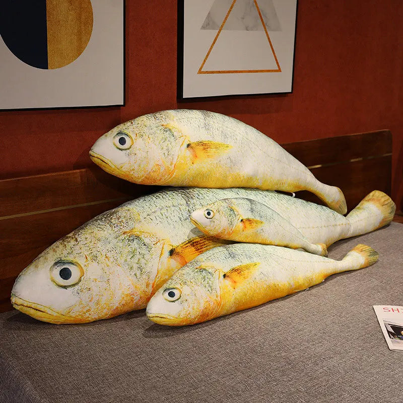 Giant Simulation Funny Fish Plush Toys