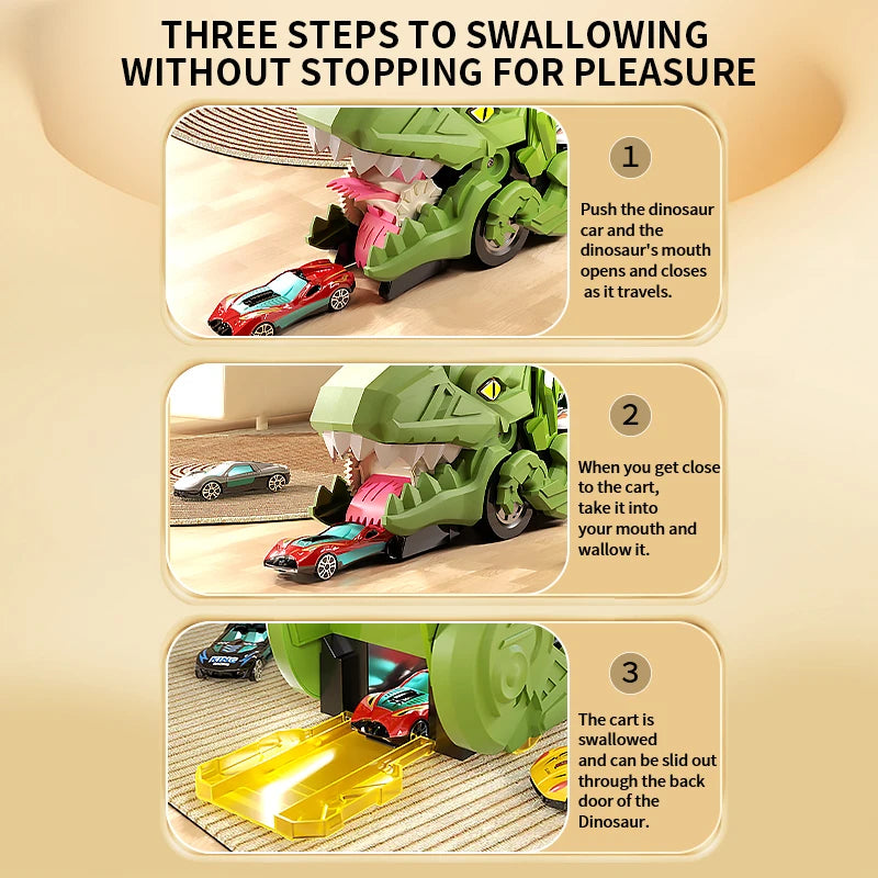 Dinosaur Track Toy Car