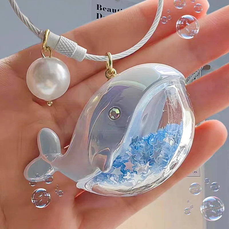 Whale Keychain Pendant Charm