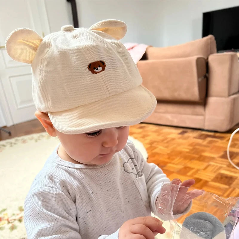Little BearBaby Cotton Baseball Cap