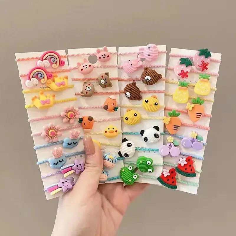 50 개/몫 어린이 헤어 액세서리