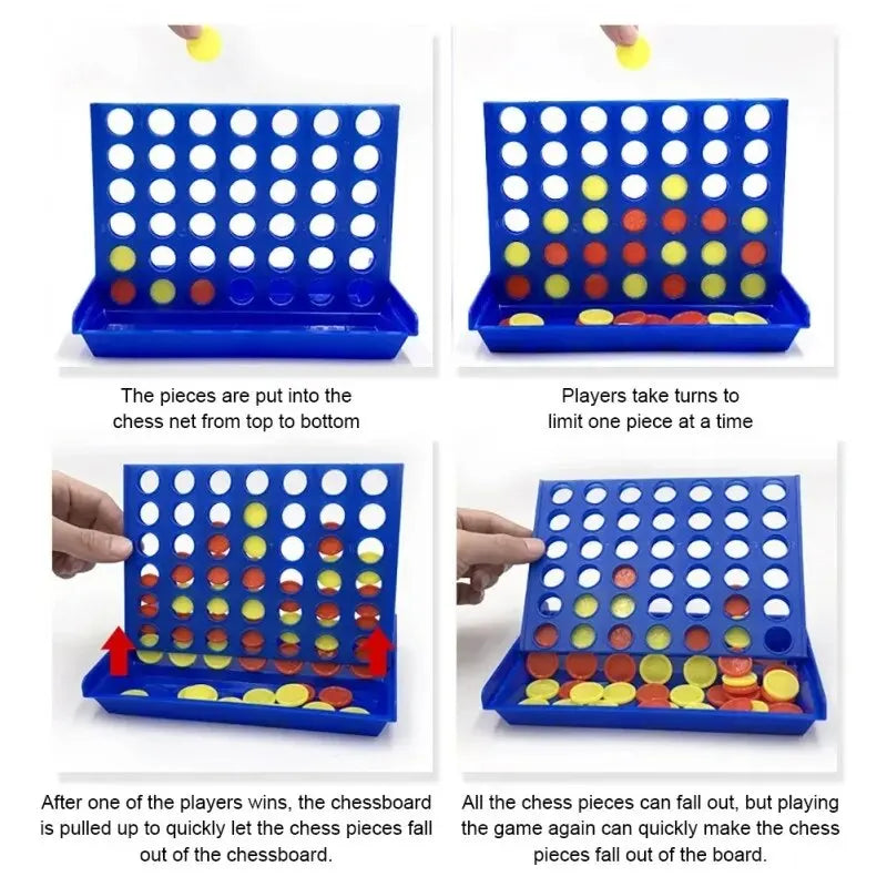 4 を一列につなげるボードゲーム