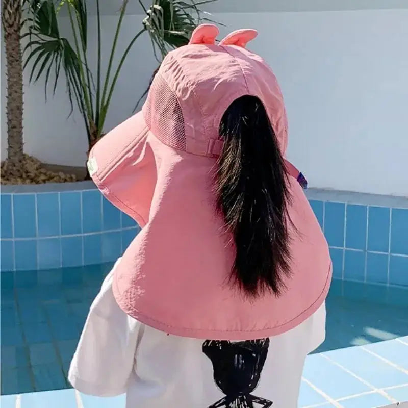 子供用サンハット 夏用 子供用 UVカット