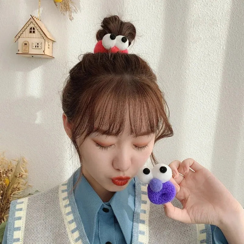 빅아이즈 헤어밴드 고탄력