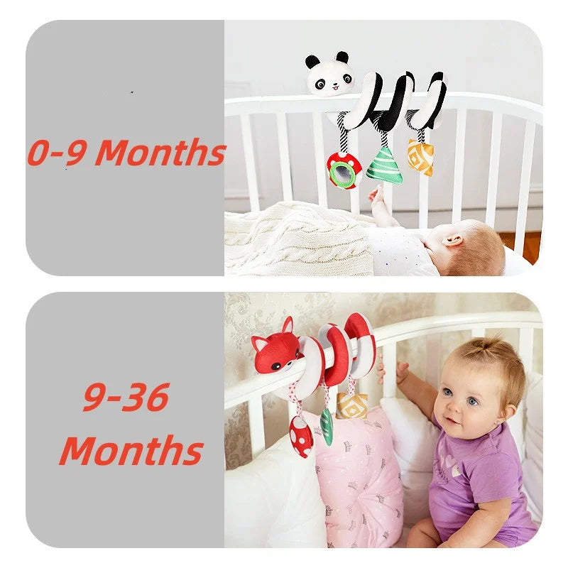 Animal Montessori Stroller Soft Plush
