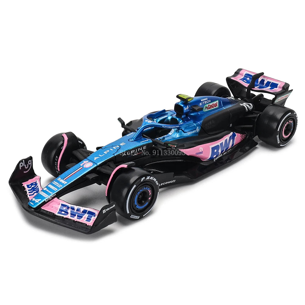 Bburago 1:43 アルピーヌ F1 チーム A523 2023 #10 ピエール ガスリー #31 エステバン オコン 合金車 ダイキャスト