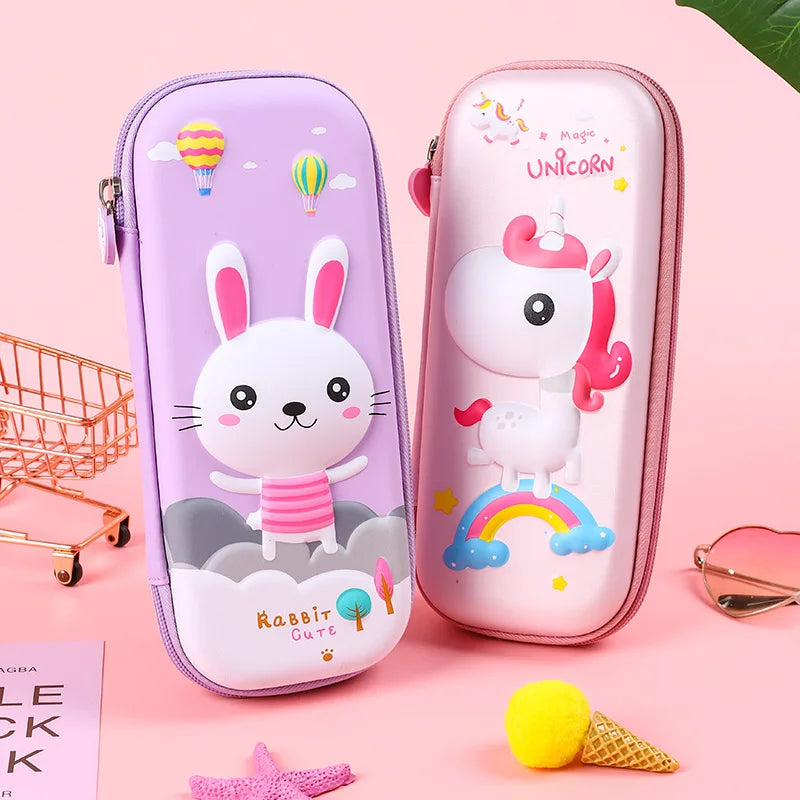 3D 유니콘 귀여운 필통