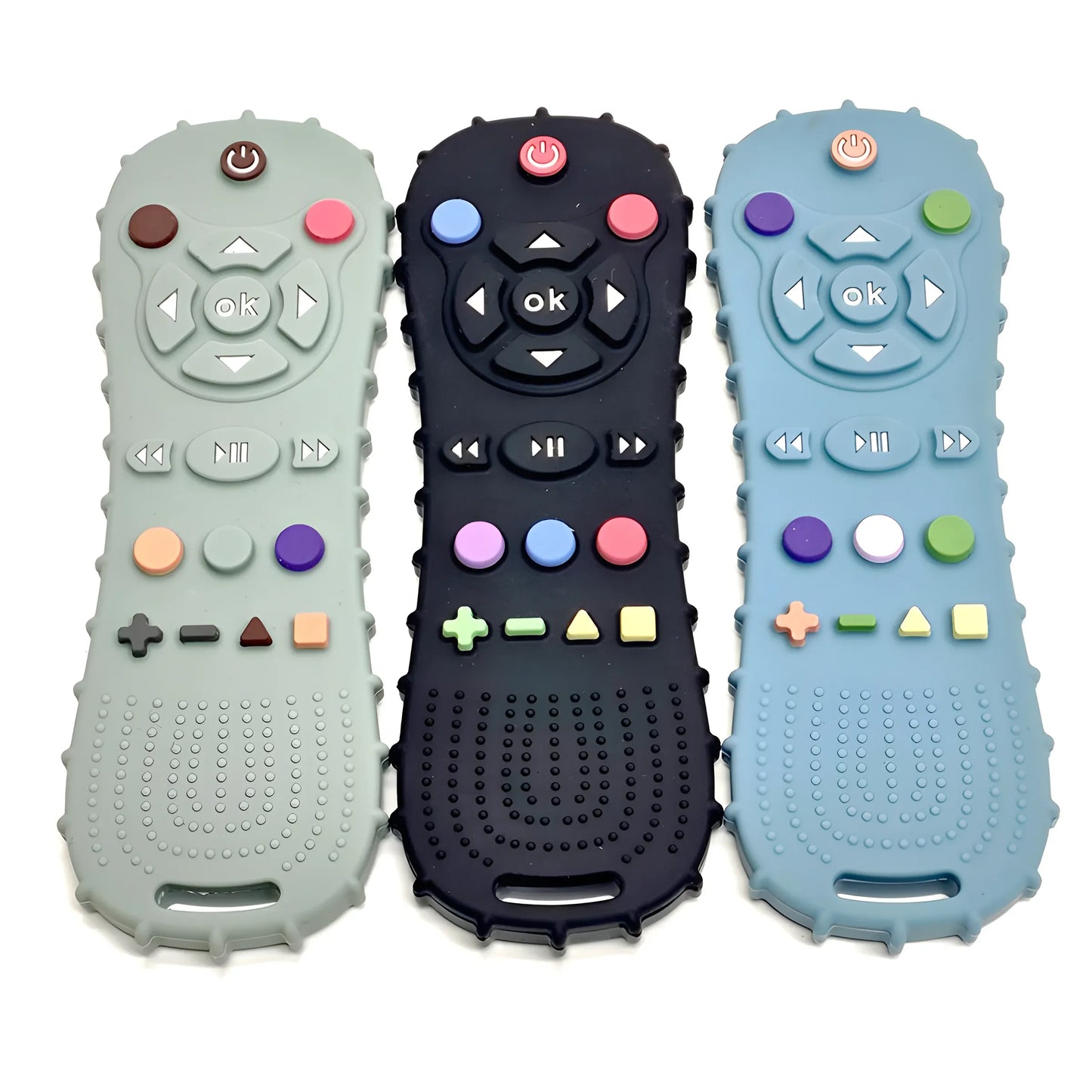 BPA 무료 아기 원격 제어 Teether 실리콘