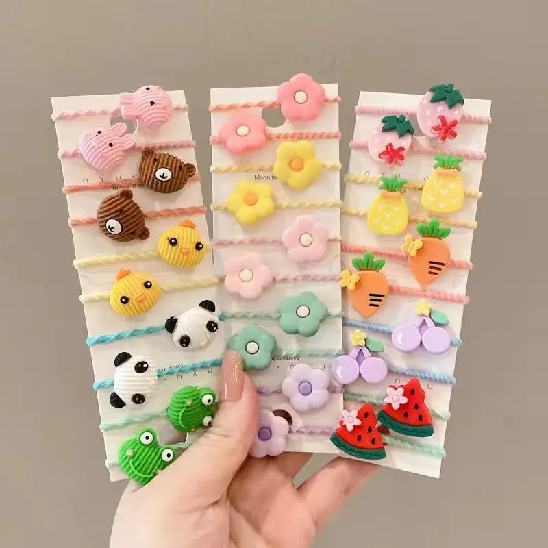 50 개/몫 어린이 헤어 액세서리