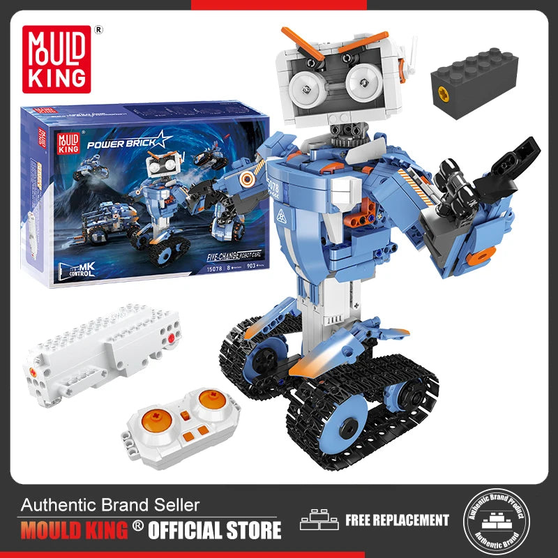 モールドキング 15078 テクニカルロボットビルディングブロック RCアプリ