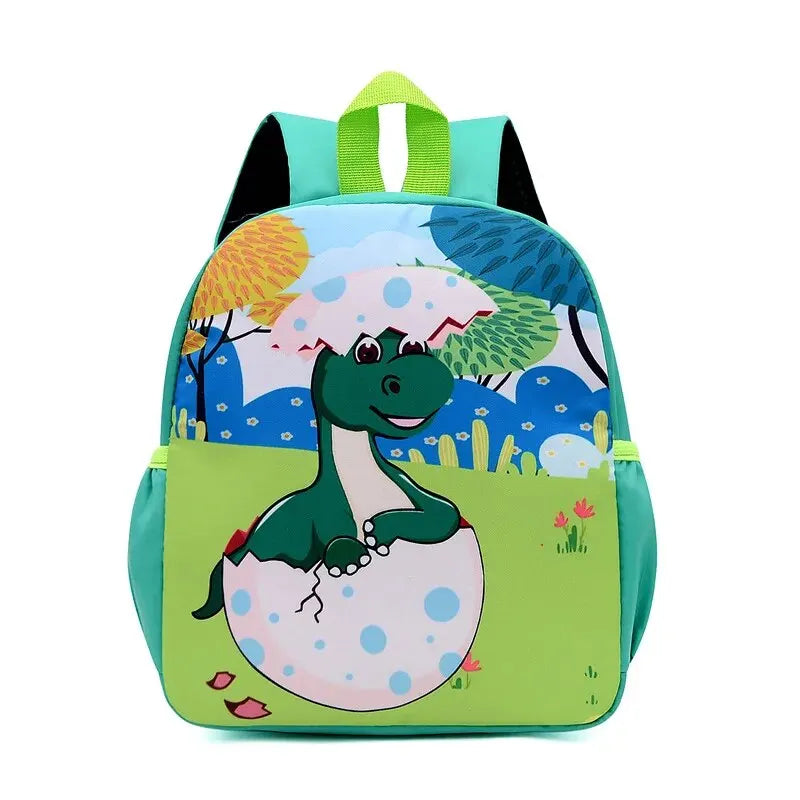 Waterproof Cute Dinosaur Printed Backpack