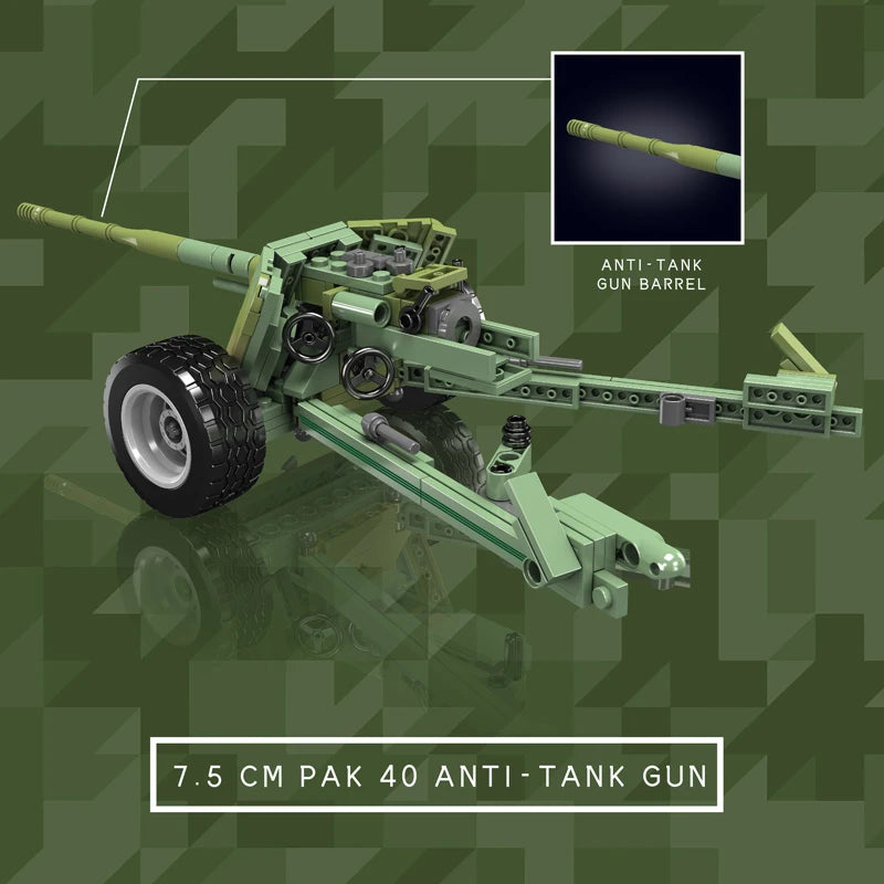 Mould King 20027 Military Tank Building Block