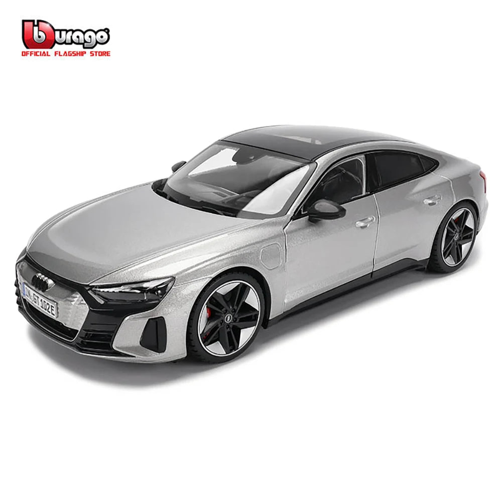 Bbugo 1:18 2022 AUDI RS e-tron GT 합금 럭셔리 차량 다이캐스트