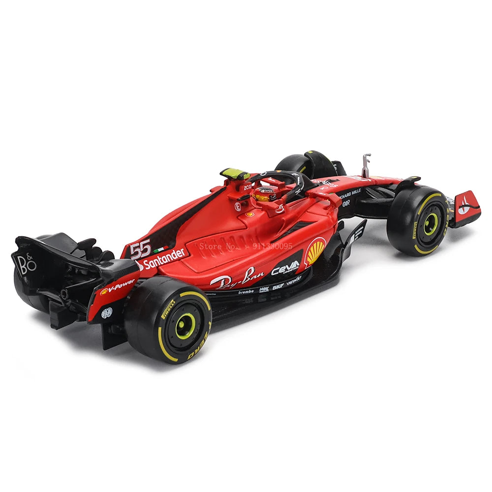 Bburago 1:43 F1 2023 16# シャルル ルクレール スクーデリア フェラーリ SF23 #55 カルロス サインツ 合金車 ダイキャストカー
