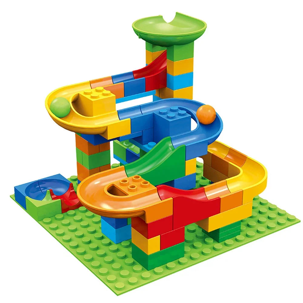 88PCS 小型マーブルレースブロック