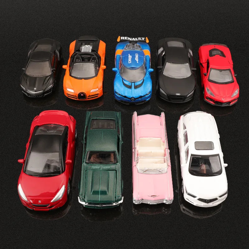 Bburago プレミアム TP、ピンク 1959 キャデラック スケールカー モデル レプリカ コレクション