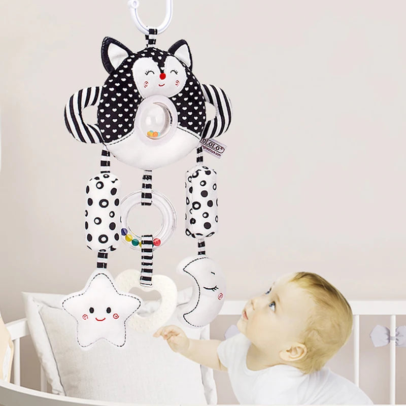 아기 유모차 교수형 Teether 벨