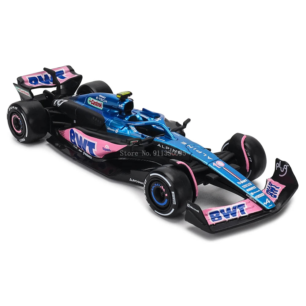 Bburago 1:43 アルピーヌ F1 チーム A523 2023 #10 ピエール ガスリー #31 エステバン オコン 合金車 ダイキャスト