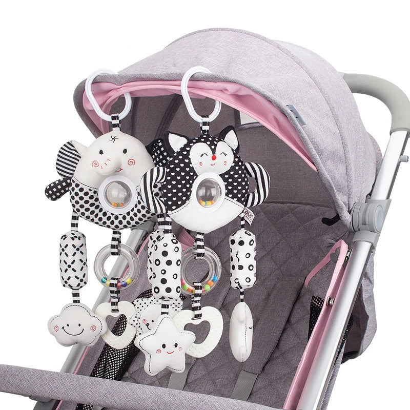 아기 유모차 교수형 Teether 벨