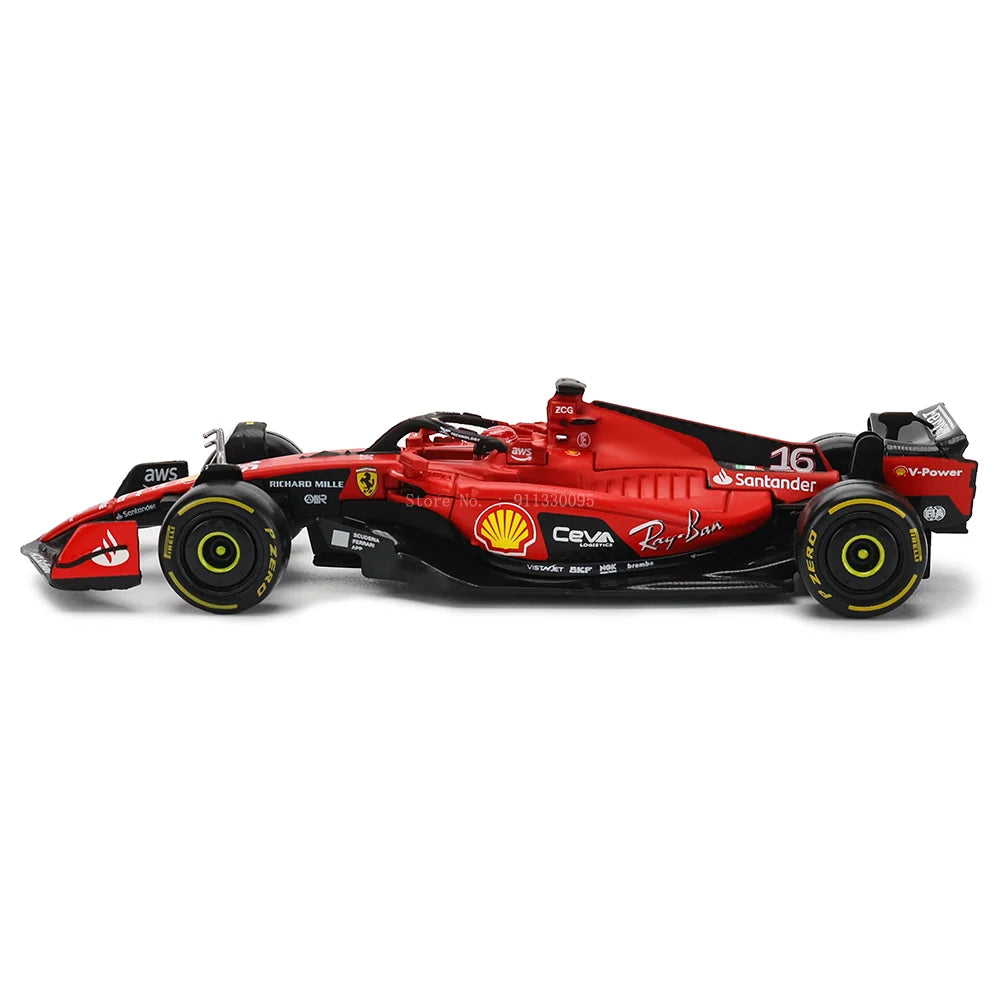 Bburago 1:43 F1 2023 16# シャルル ルクレール スクーデリア フェラーリ SF23 #55 カルロス サインツ 合金車 ダイキャストカー