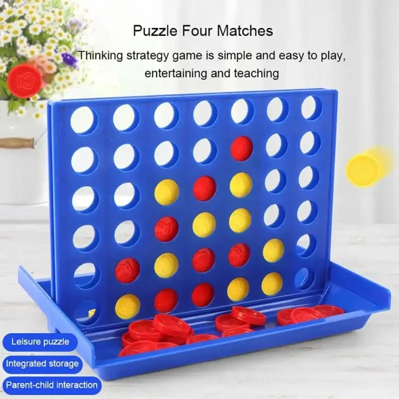 4 を一列につなげるボードゲーム