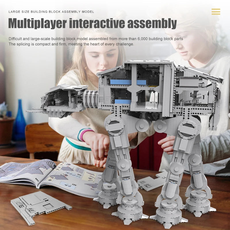 MOULD KING 21015 Building Toys The Star Plan Motorized UCS Walker