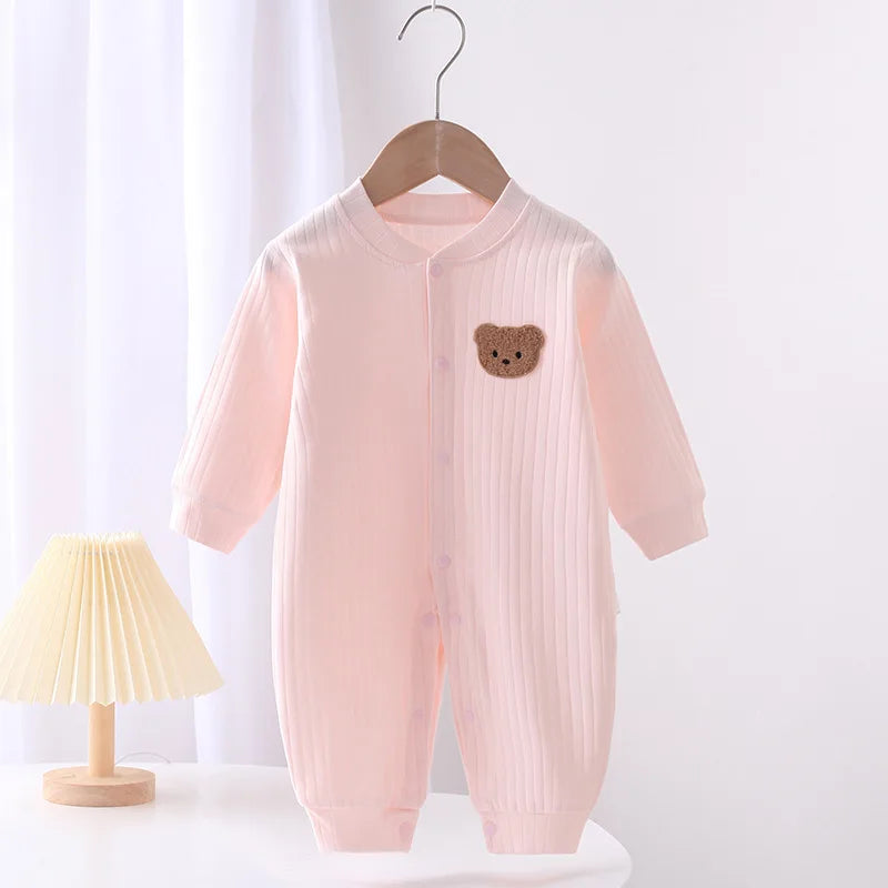 ベア 幼児用ワンピース ワンジー ジャンプスーツ コットン