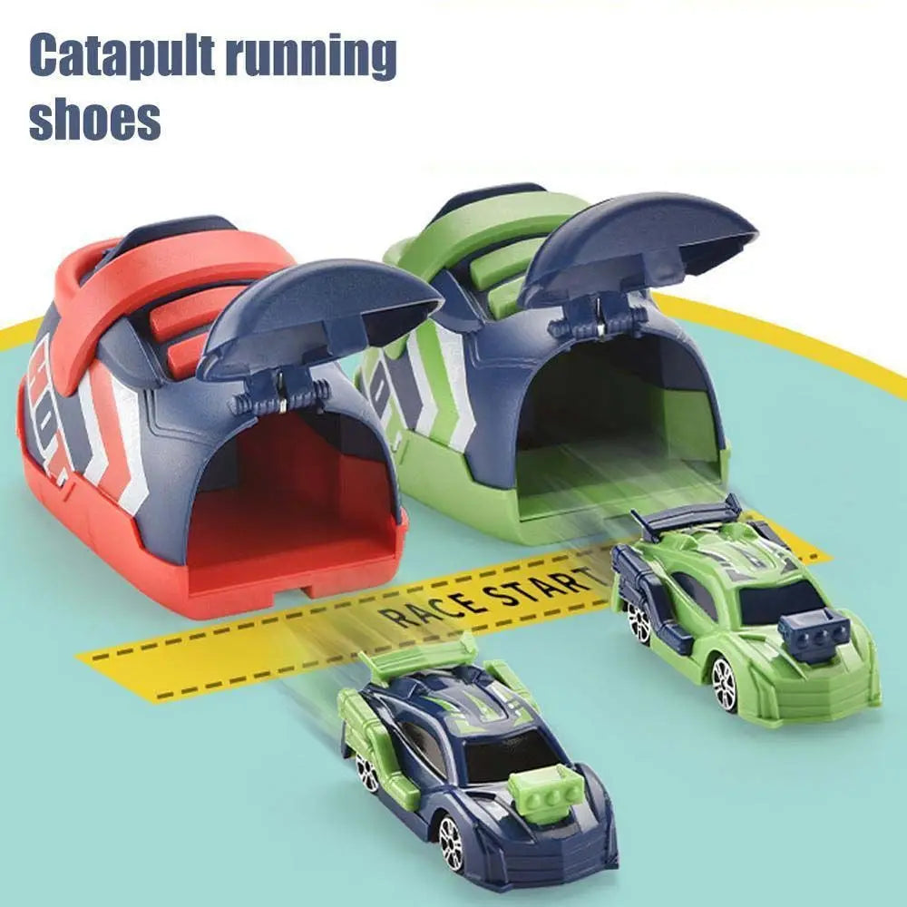 カタパルトカーおもちゃ射出スーパーレーシングカー