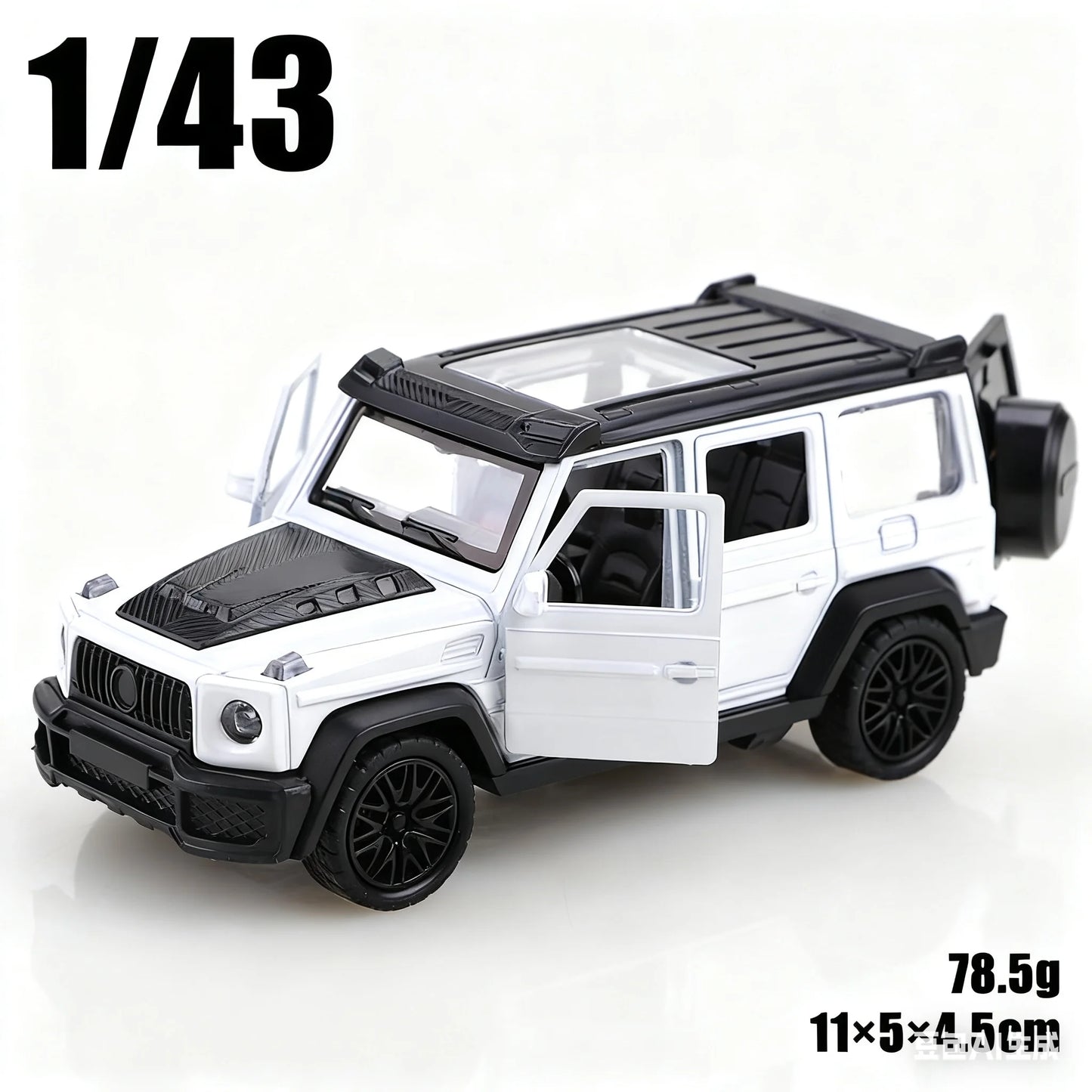 Die-cast Little G pullback off-road 1/43