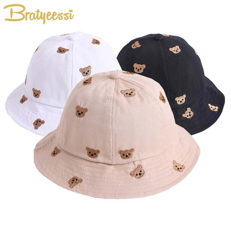 Little Bear Baby Cap Embroidery