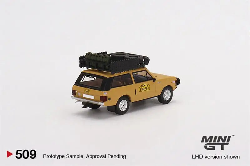 MINI GT 1:64 ランローバー 1982 キャメルトロフィー パプアニューギニア チーム USA LHD モデルカー