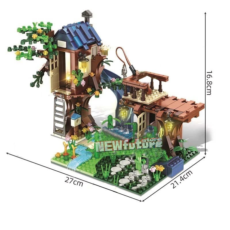Treehouse Building Blocks Classic Model Sets
