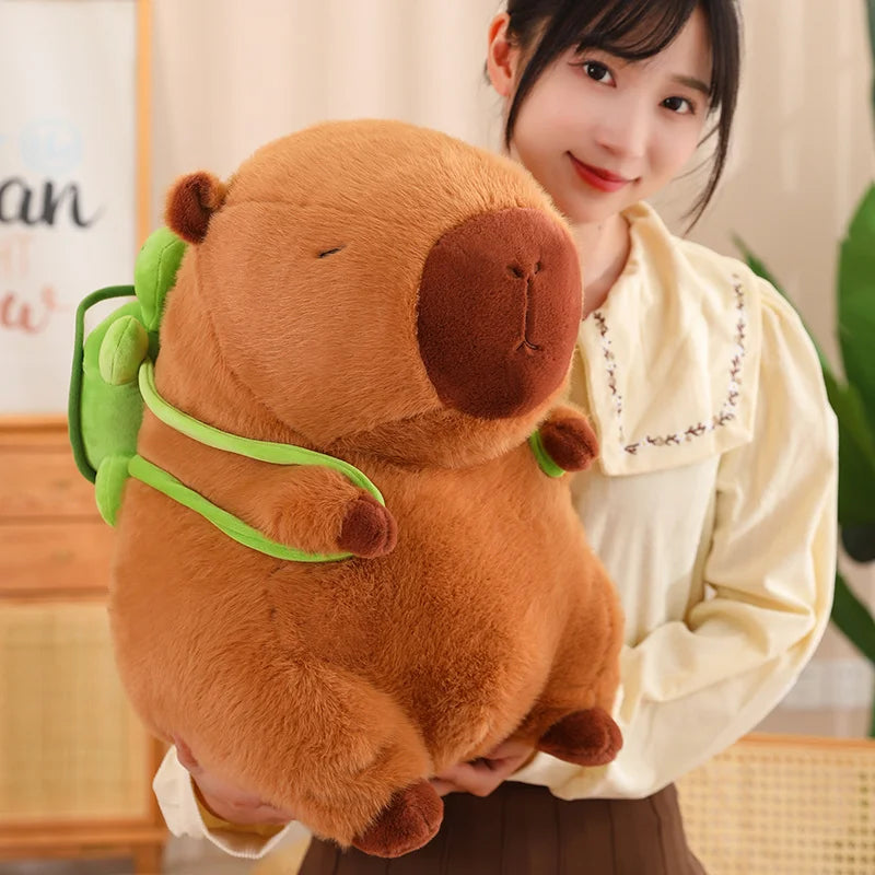 푹신한 카피바라 봉제 거북이 가방