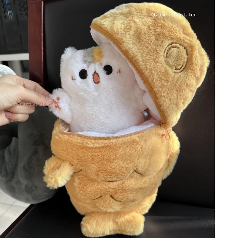 40/60/80cm Kawaii Japan Taiyaki 고양이 플러시 장난감