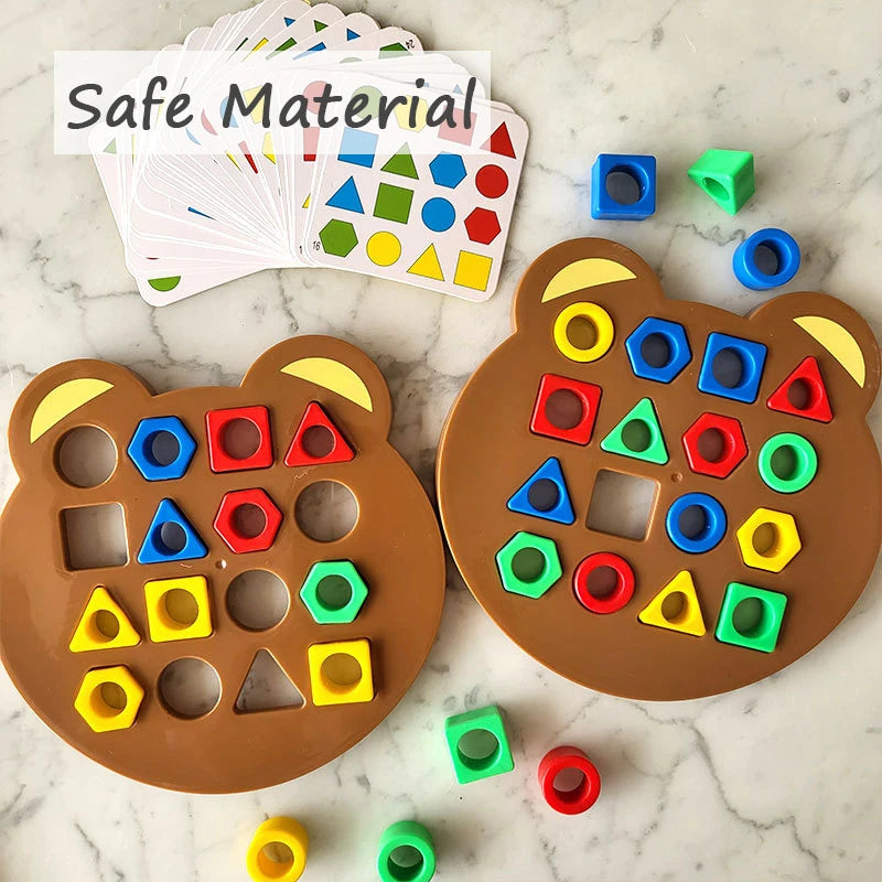 Geometric Shape Matching Puzzle Toys
