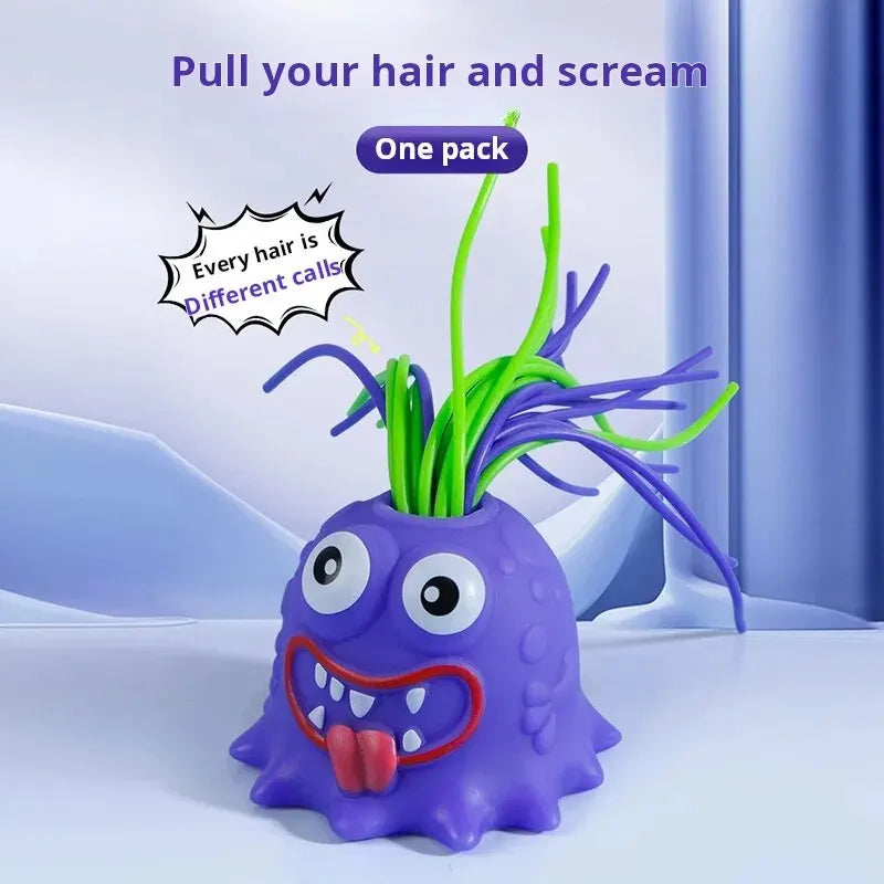 Monster Relieve Stress Scream Hair Pulling Toy