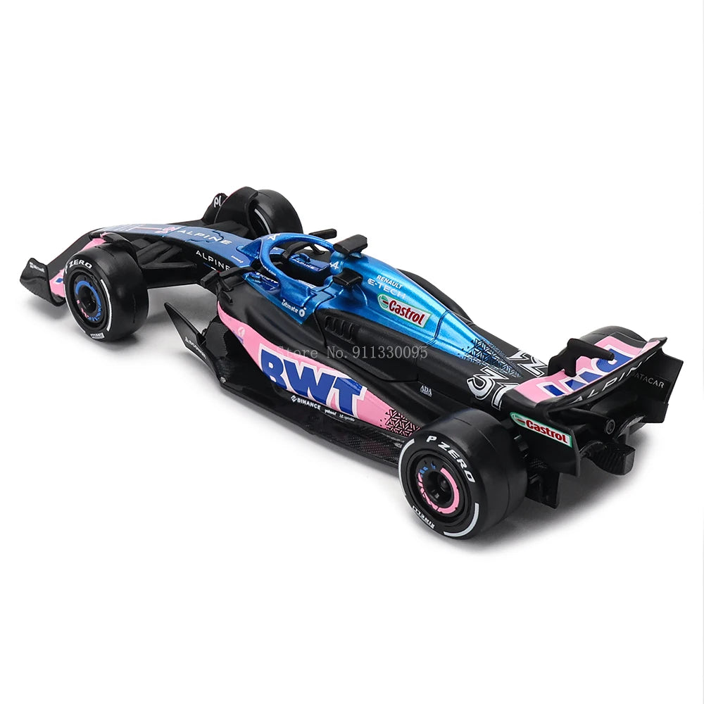 Bburago 1:43 アルピーヌ F1 チーム A523 2023 #10 ピエール ガスリー #31 エステバン オコン 合金車 ダイキャスト