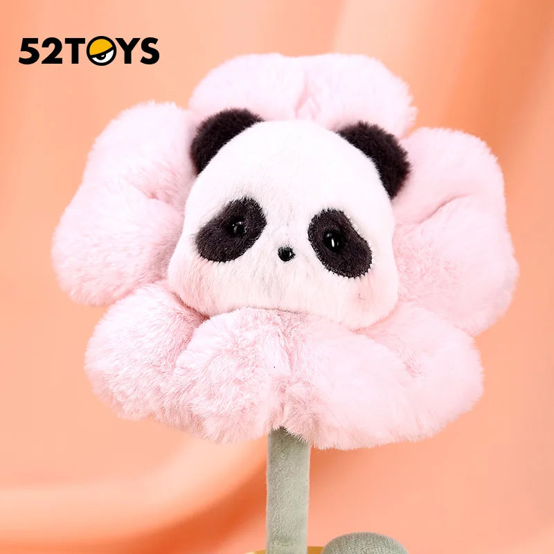 52TOYS 블라인드 박스 팬더 롤 플라워 월드, 플러시 피규어